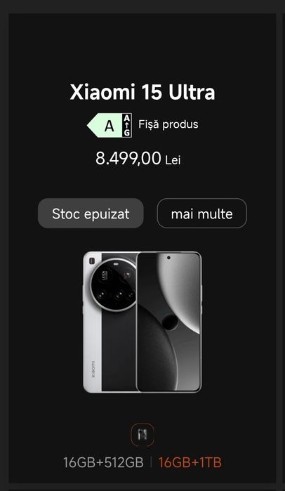 Xiaomi 15 Ultra 1TB + Photography Kit + lens mount +120W charger