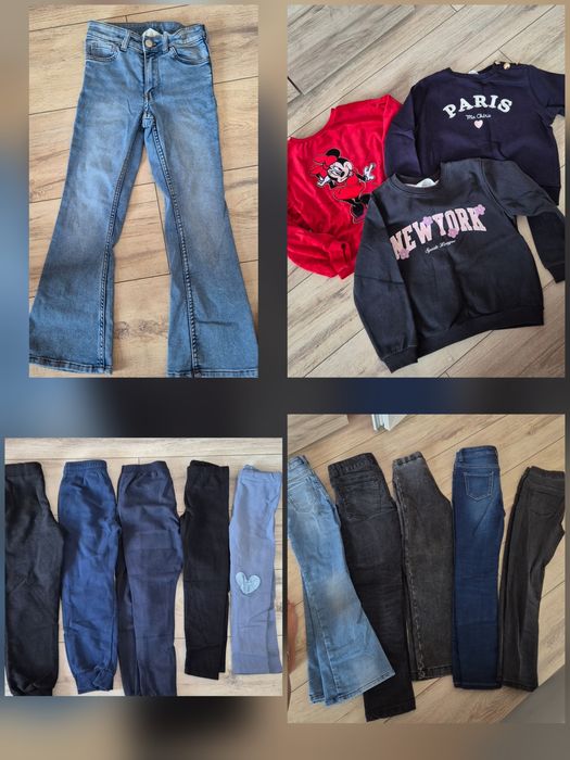 Lot 5 blugi, colanti, bluze 122