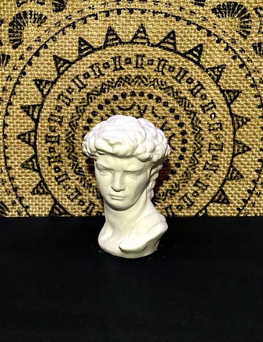 Lumânare parfumată David marturii handmade decorațiuni din ipsos