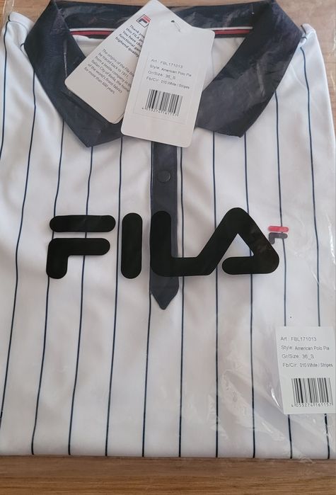 Дамски тенис потник с якичка Fila American Polo Pia