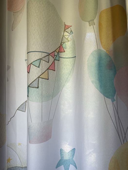 Шторы в детскую для девочки