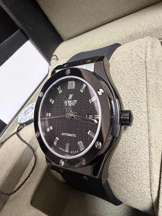 Ceas Hublot Geneve Collection 42mm automatic/Black/Full box