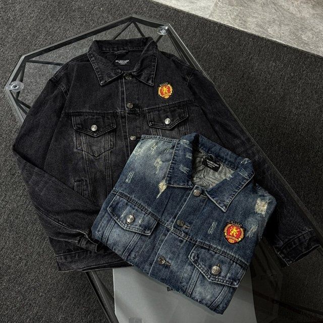 Jacheta Balenciaga Skater Denim