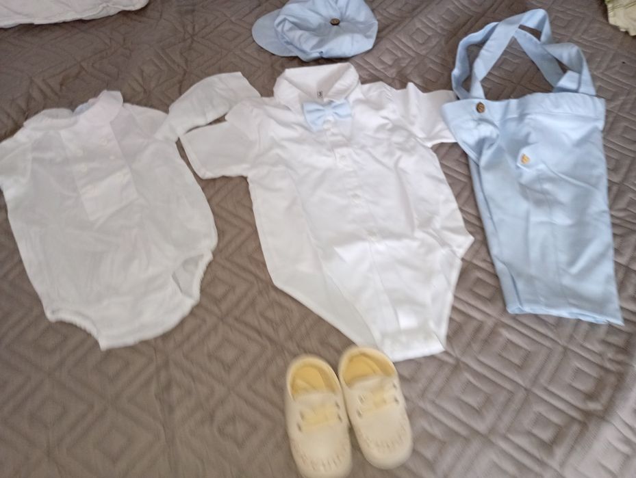 Costum băiat botez nou