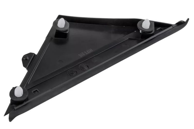 Външен Панел За Преден Ляв Прозорец, Fiat, 500, Черен Мат