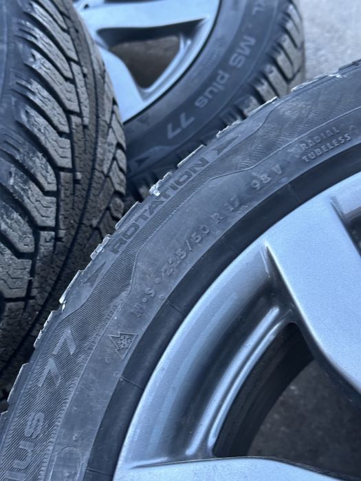Roti/Jante de Audi Mercedes Vw Seat  iarna– R17, 5x112