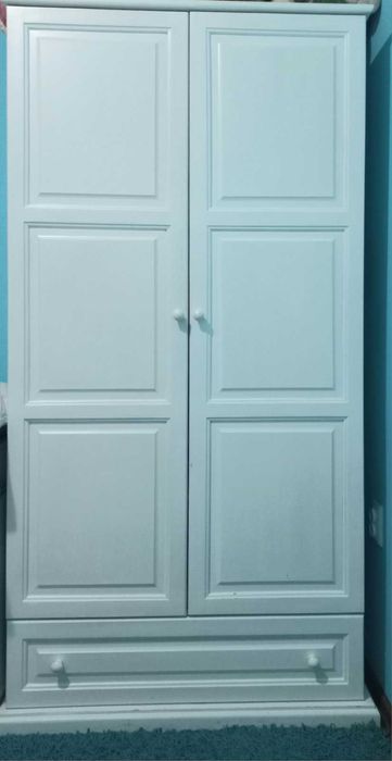 Детско двойно легло + гардероб