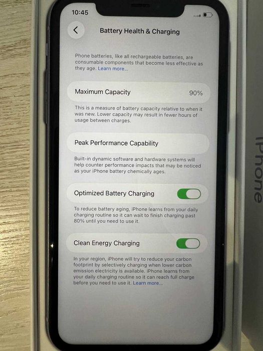 iPhone 11 128GB 90% purple