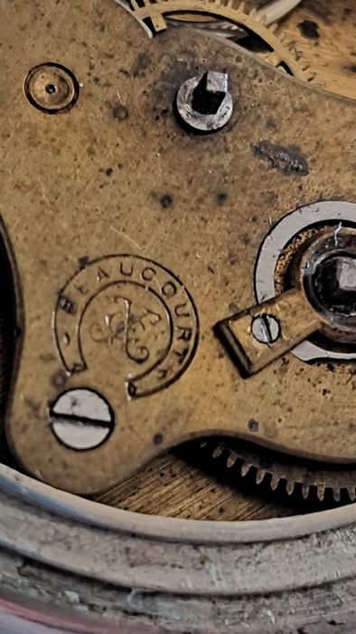 Ceas de buzunar vechi de Oțel