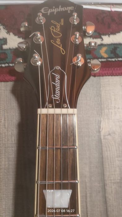 Электрогитара Epiphone Les Paul Standard 60s Ebony черный