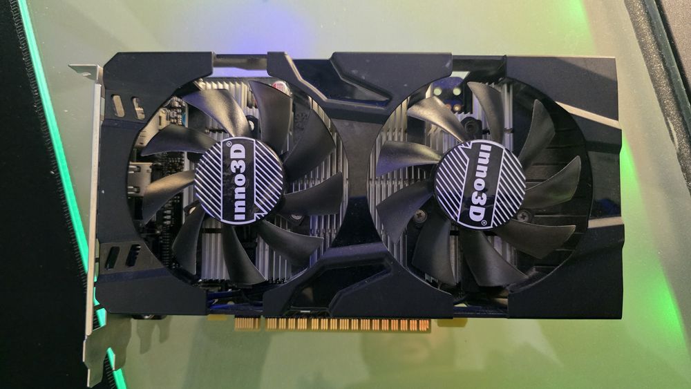 Видеокарта Inno3d 1050ti 4gb. Возможен обмен. Доставка