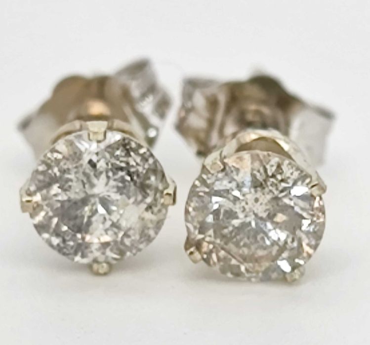 Cercei 14k diamante naturale 1.00ct