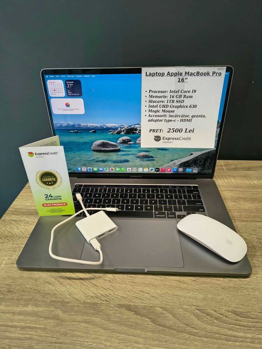 macbook pro 16 i9 - Laptop-Calculator-Gaming la preț mic | OLX.ro