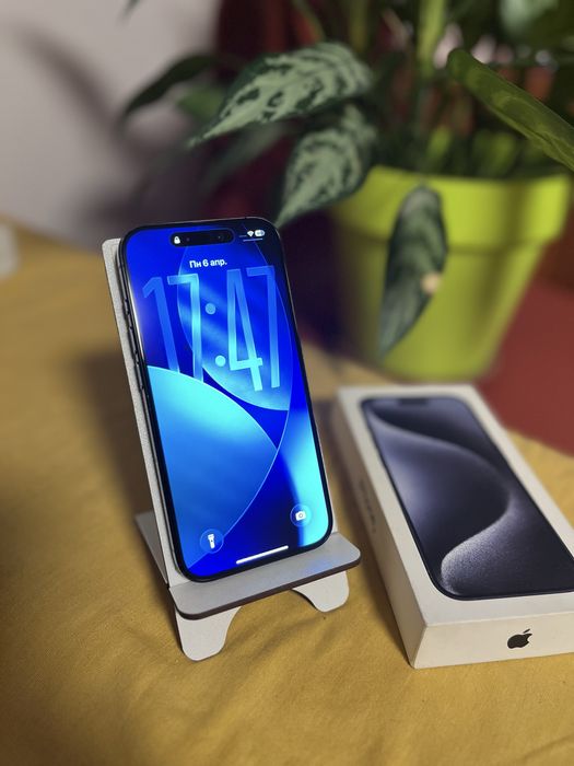 Iphone 15 pro идеал акум 100%