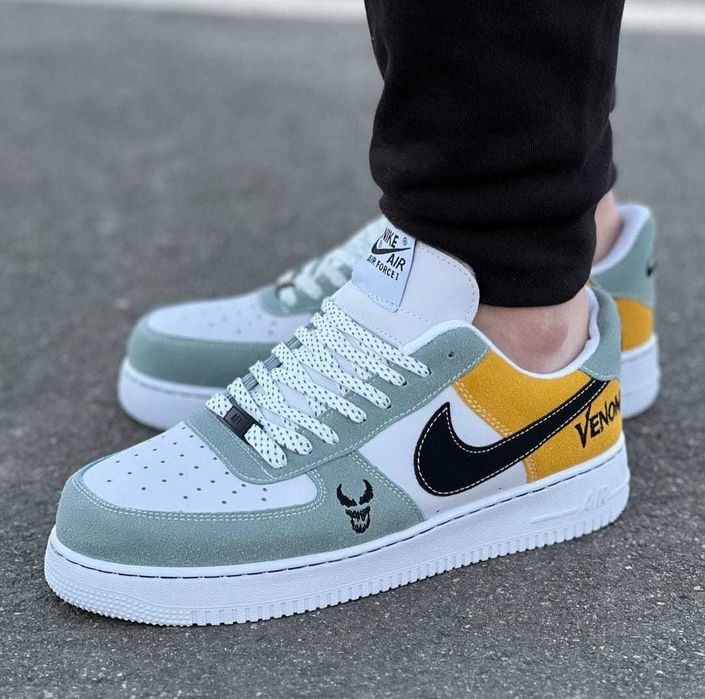 Nike AF1 low venom wmns white/teal