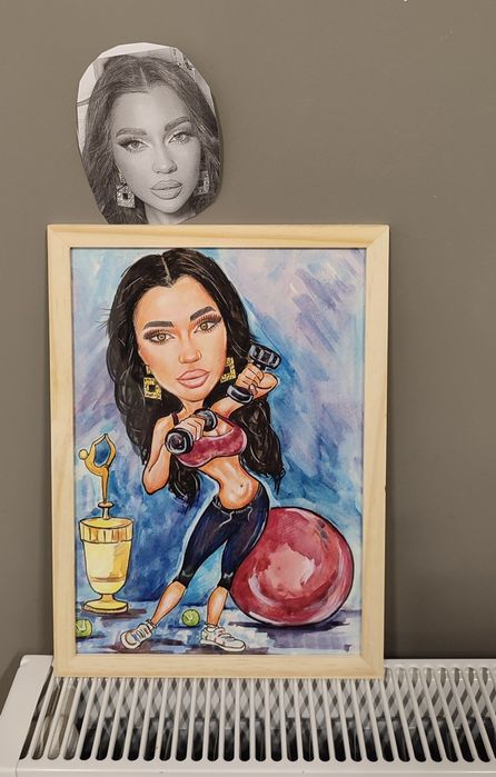 Caricaturi,portrete și peisaje