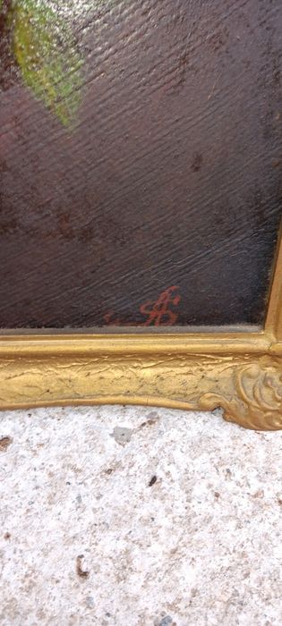 Tablou pictura vaza cu flori