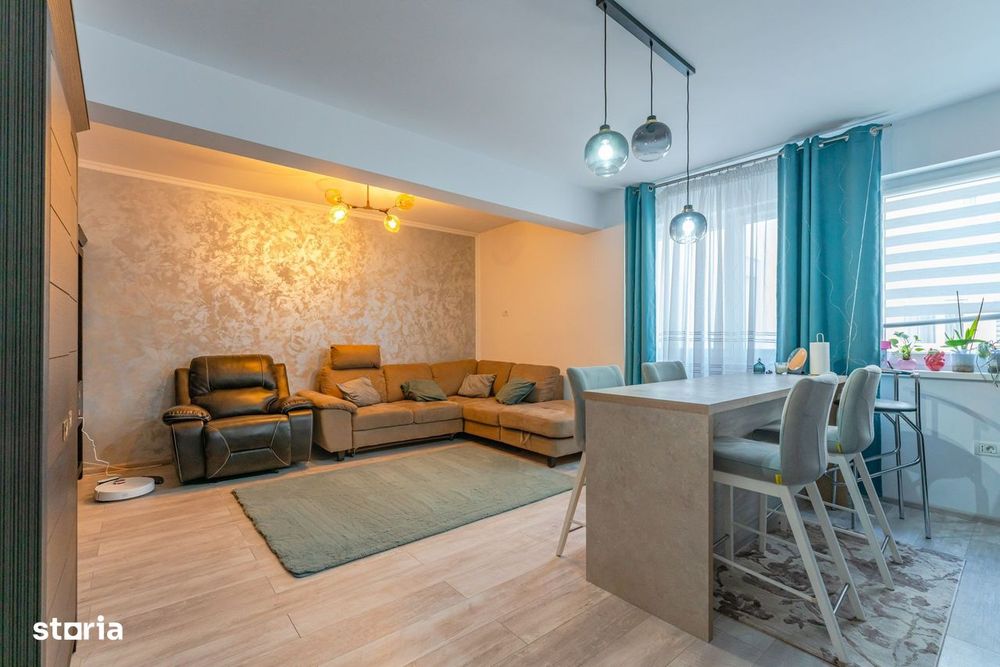 Studio mobilat și utilat, bloc 2020, etaj 3 – Terasă comuna amenajată — fotografia 2