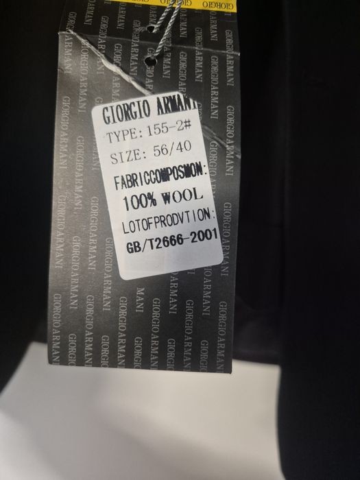 Costum Negru Georgio Armani