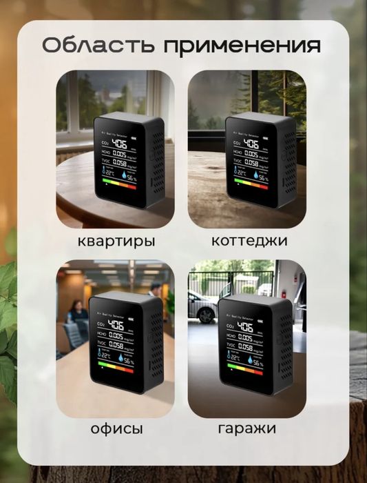 Детектор углекислого газа СО2