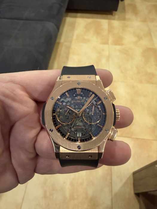 Hublot 45 Rose Gold 18K. SKELETON