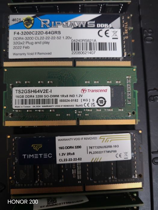 Teamgroup DDR4 16gb 3200mhz sodimm