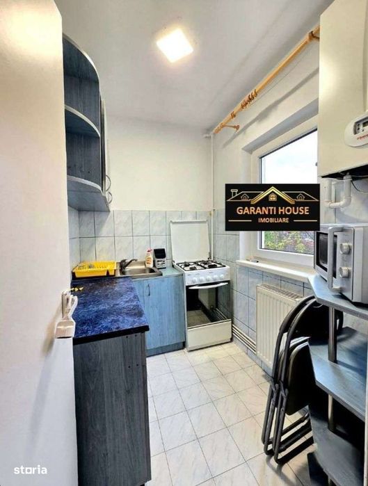 Oituz, etaj intermediar, garsoniera mobilata si utilata, 200€/Luna
