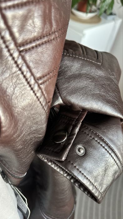 Мужская кожаная куртка