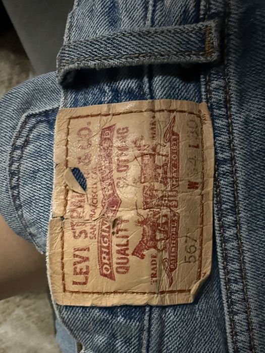 джинсы Levi's 567 Bootcut