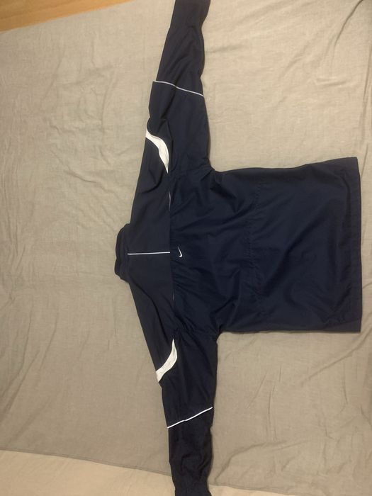 Nike Men's Navy and White Jacket