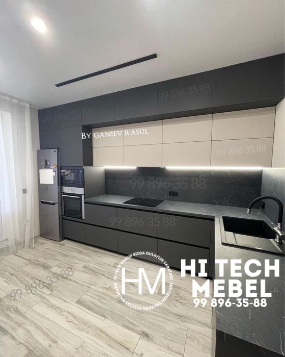 Кухонная мебель Кухонный гарнитур шкаф для кухния Oshxona mebel Hitech