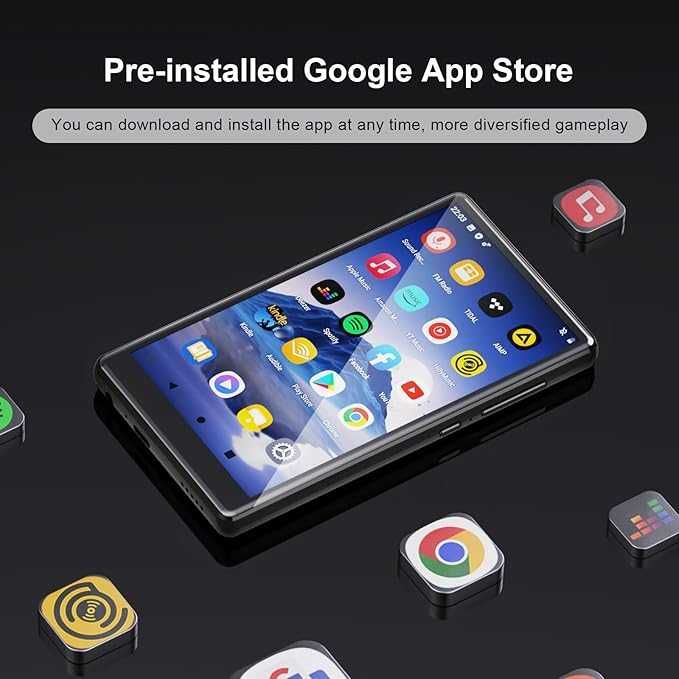 160GB MP3 плейър с Bluetooth и WiFi