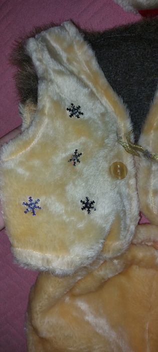Новогодний костюм ёжика