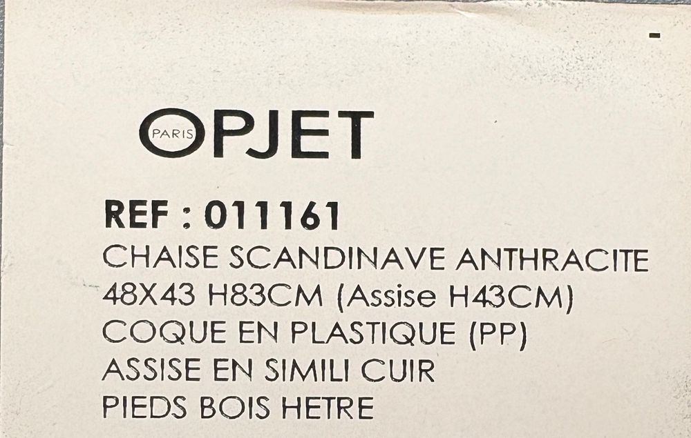 3 Scaune dining (Opjet)