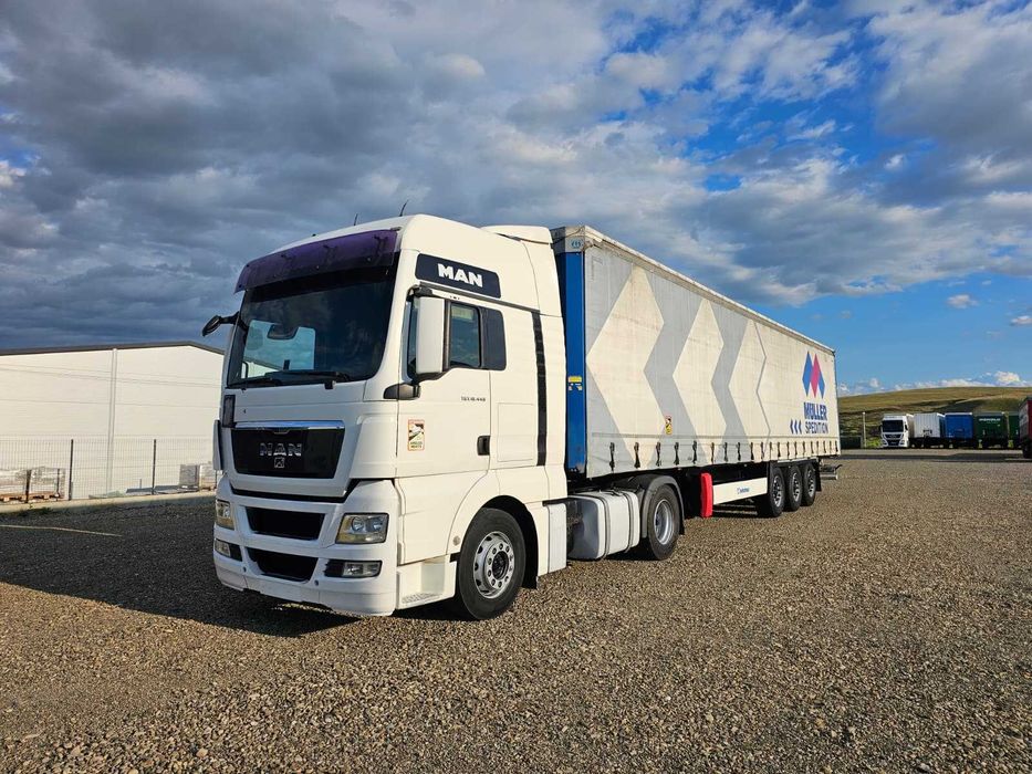 Ansamblu cap tractor MAN TGX + semiremorca KRONE