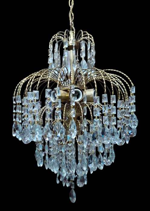 Старинни френски кристални полилеи