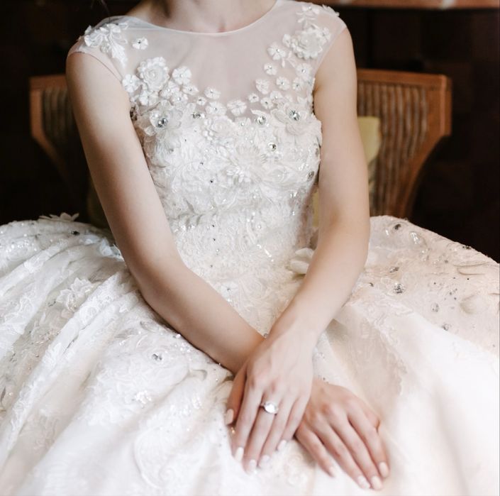 Свадебное платье 3d