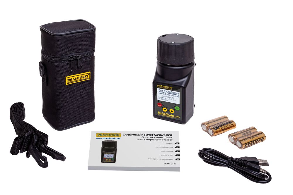 Umidometru profesional pentru cereale DRAMIŃSKI TwistGrain Pro