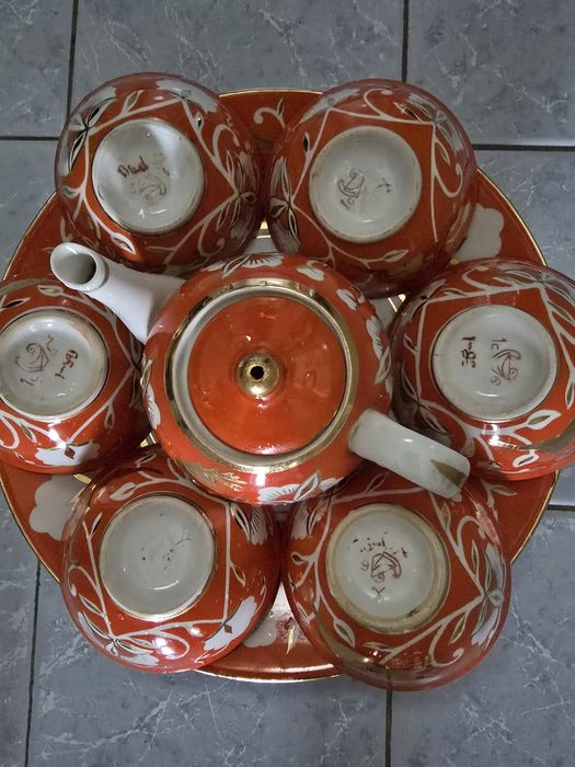 Сервиз чайный "Золотой олень"  высший сорт  ТФЗ