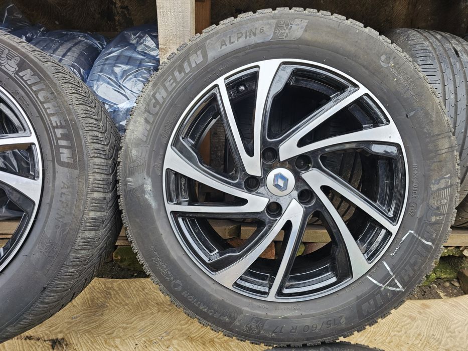 Jante aliaj 17"Renault Kadjar/Arkana\Qashqai cu anvelope M+S 215/60/17