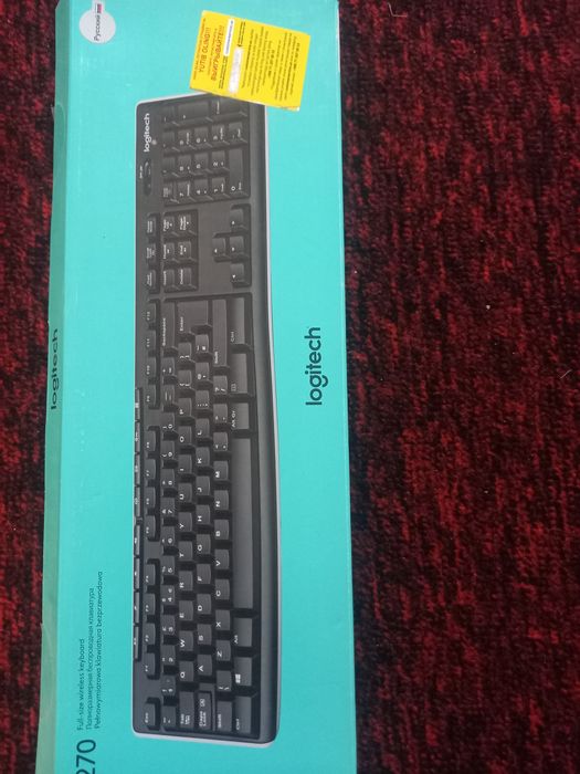K270 logitech klaviaturasi