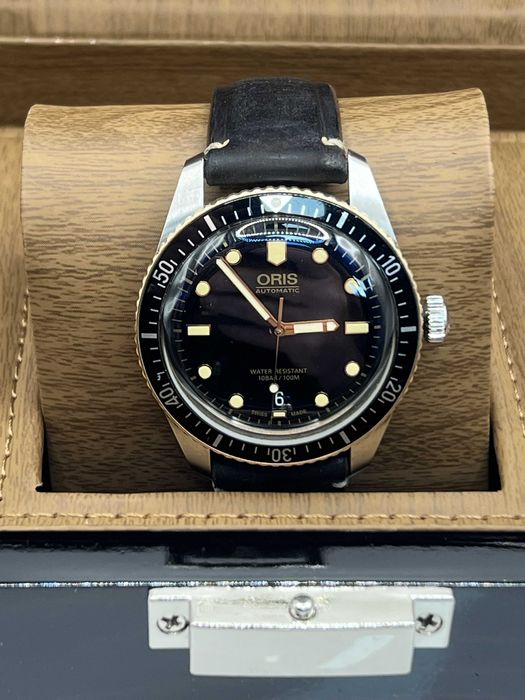 Ceas Oris Divers Sixty-Five (65) – Bezel Bronz – Ref. 7707