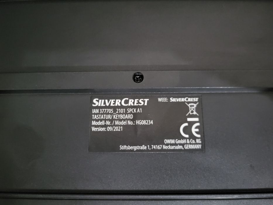 Клавиатура мембранка SilverCrest