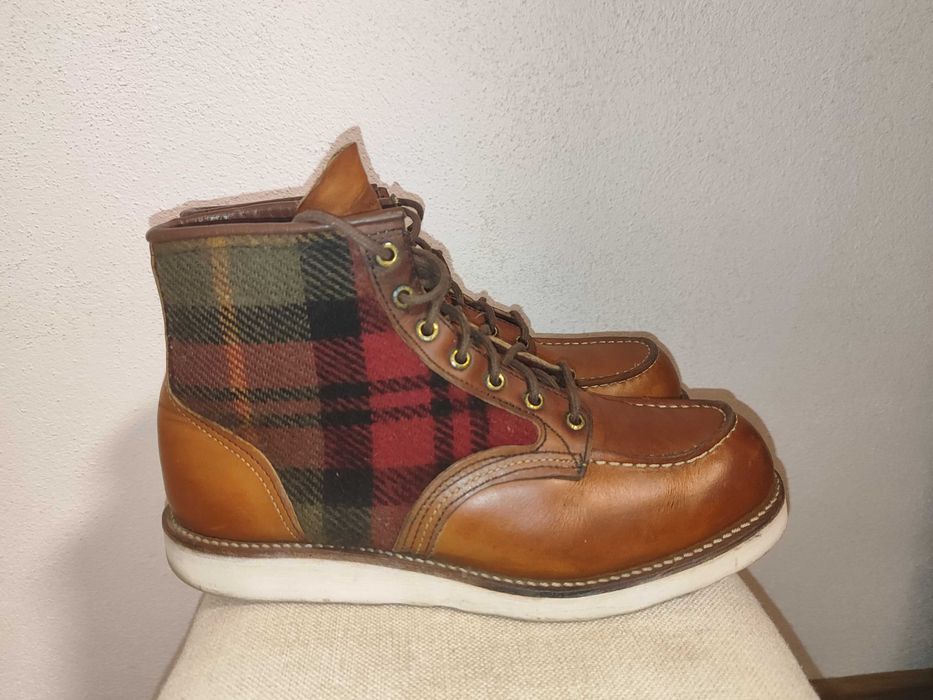 Ghete Red Wing x Woolrich, 43