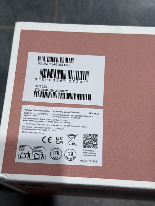 Boxa portabila LG xBoom Bounce