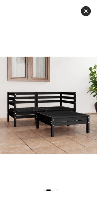 Set mobilier de gradina, 3 piese