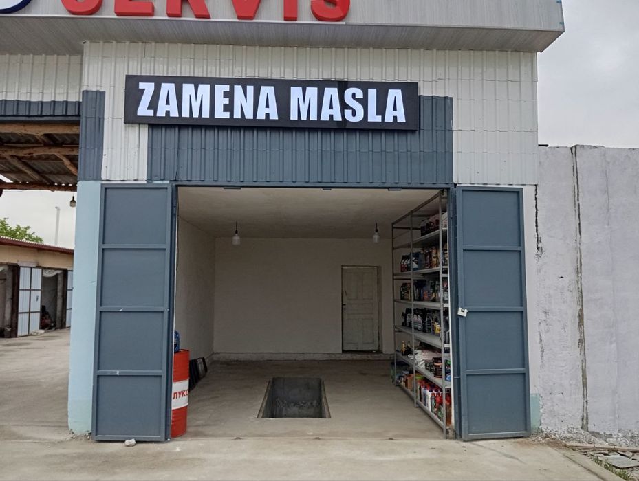 Tashqi reklama Zamena masla moy almashtirish наружный реклама