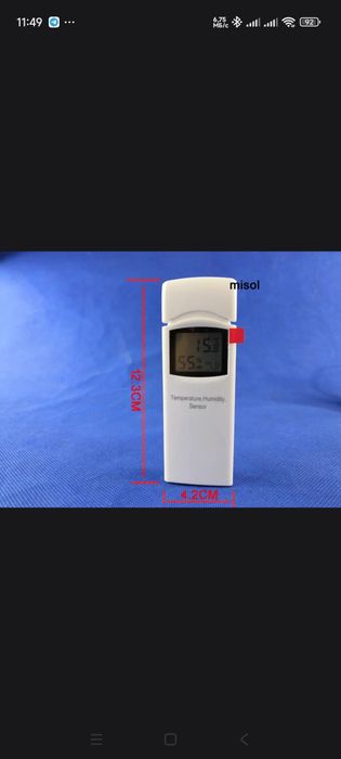 Термометр беспроводной  метеостанция