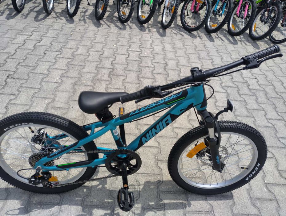 BG Алуминиев велосипед 20" NINJA син
