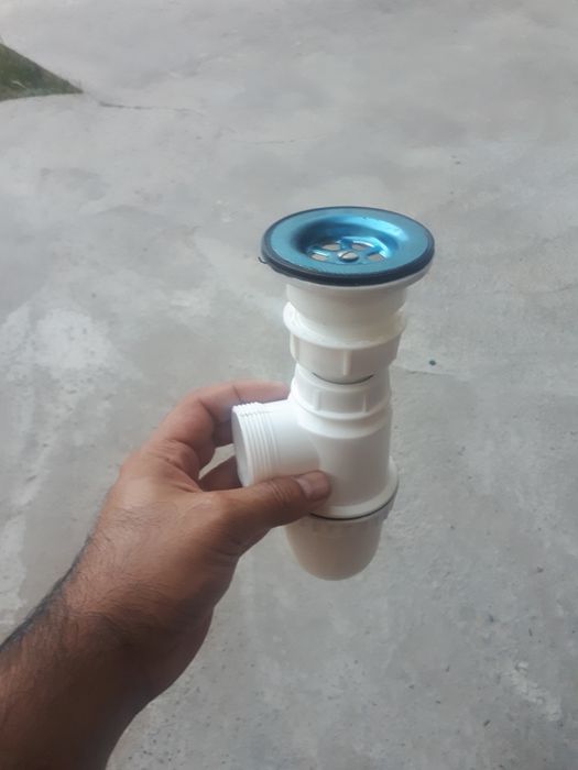 Сифон для раквины и мойки